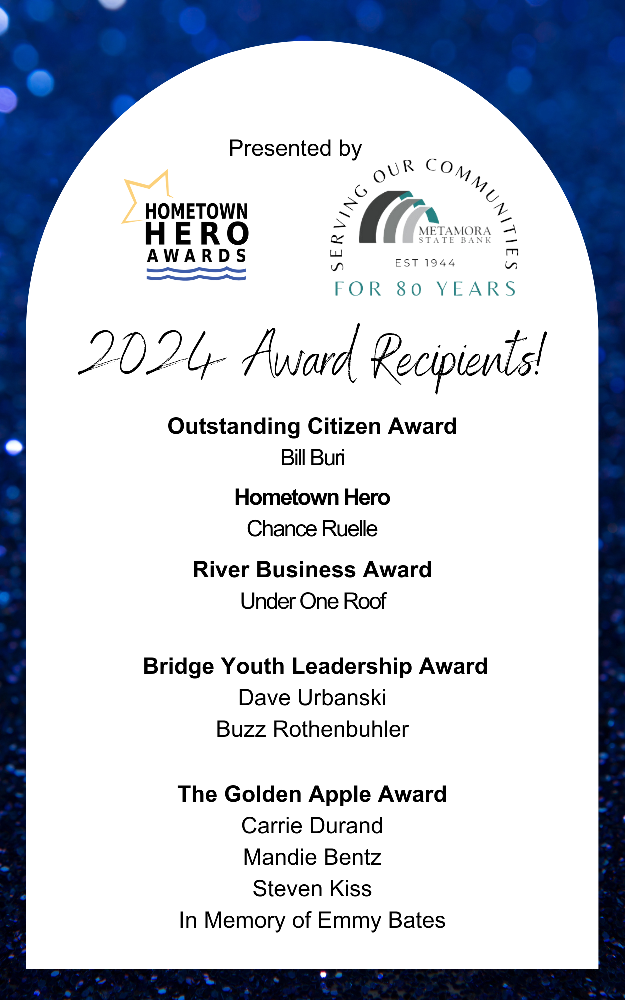 Hometown Hero Awards logo
